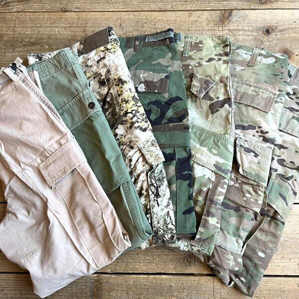 1点物◇実物アメリカ軍ビンテージ90s迷彩柄カーゴパンツ古着メンズM