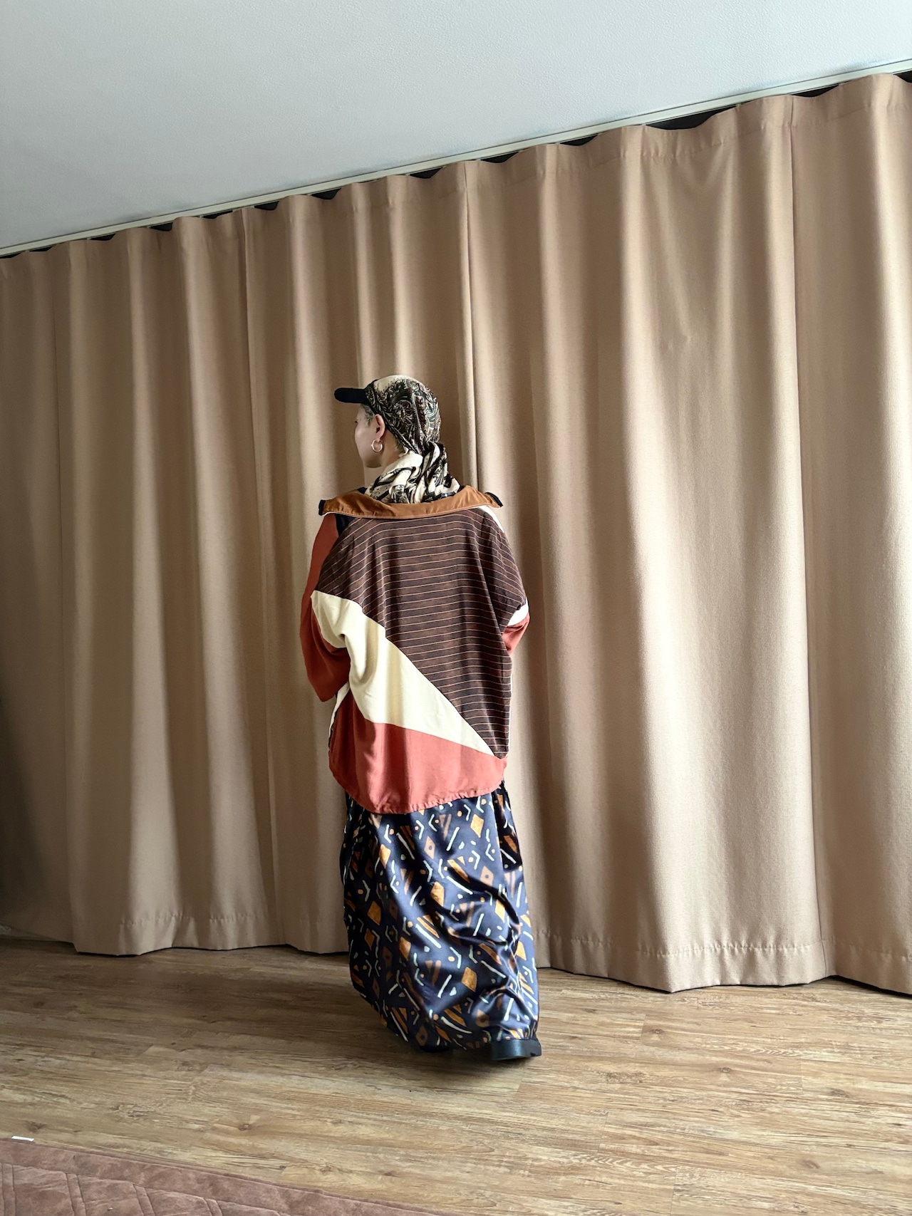 patchwork design import light jacket-4373-10