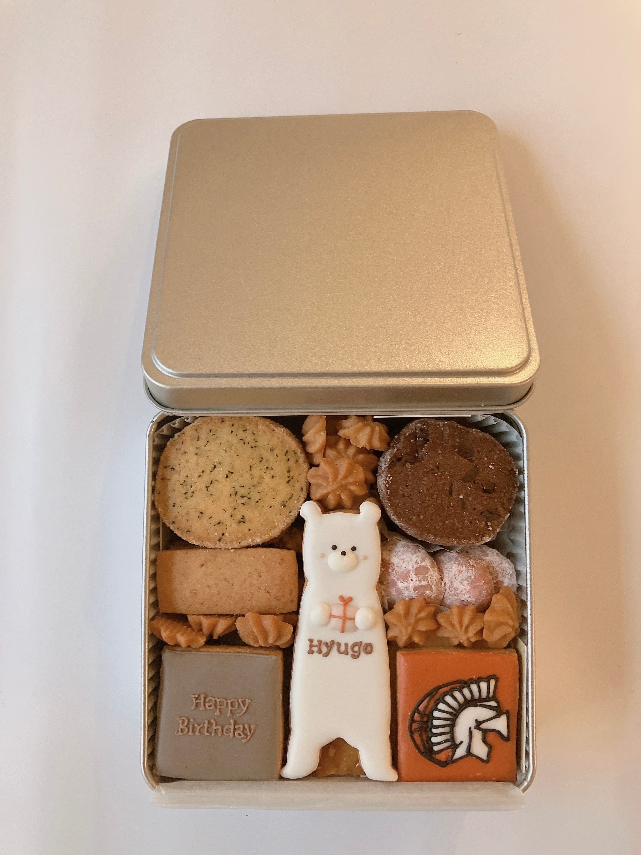 メッセージお選び可】ギフトクッキー缶 | icing cookies JUMOKU メッセージお選び可】ギフトクッキー缶 | icing cookies JUMOKU