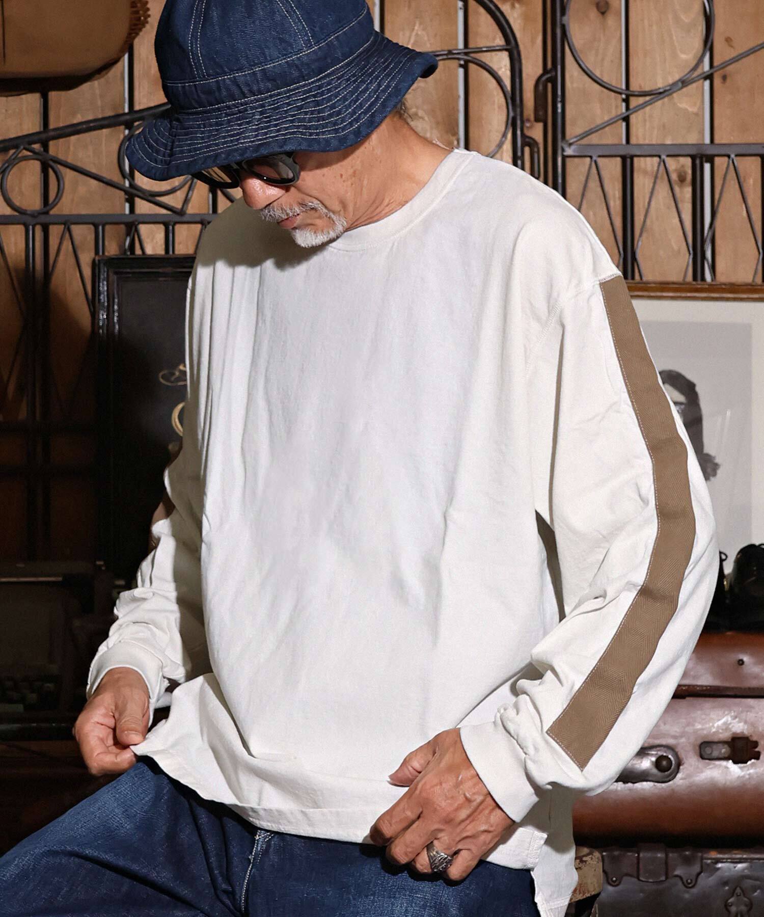 GYPSY&SONS リメイク長袖カットソー GYPSY&SONS リメイク長袖カットソー