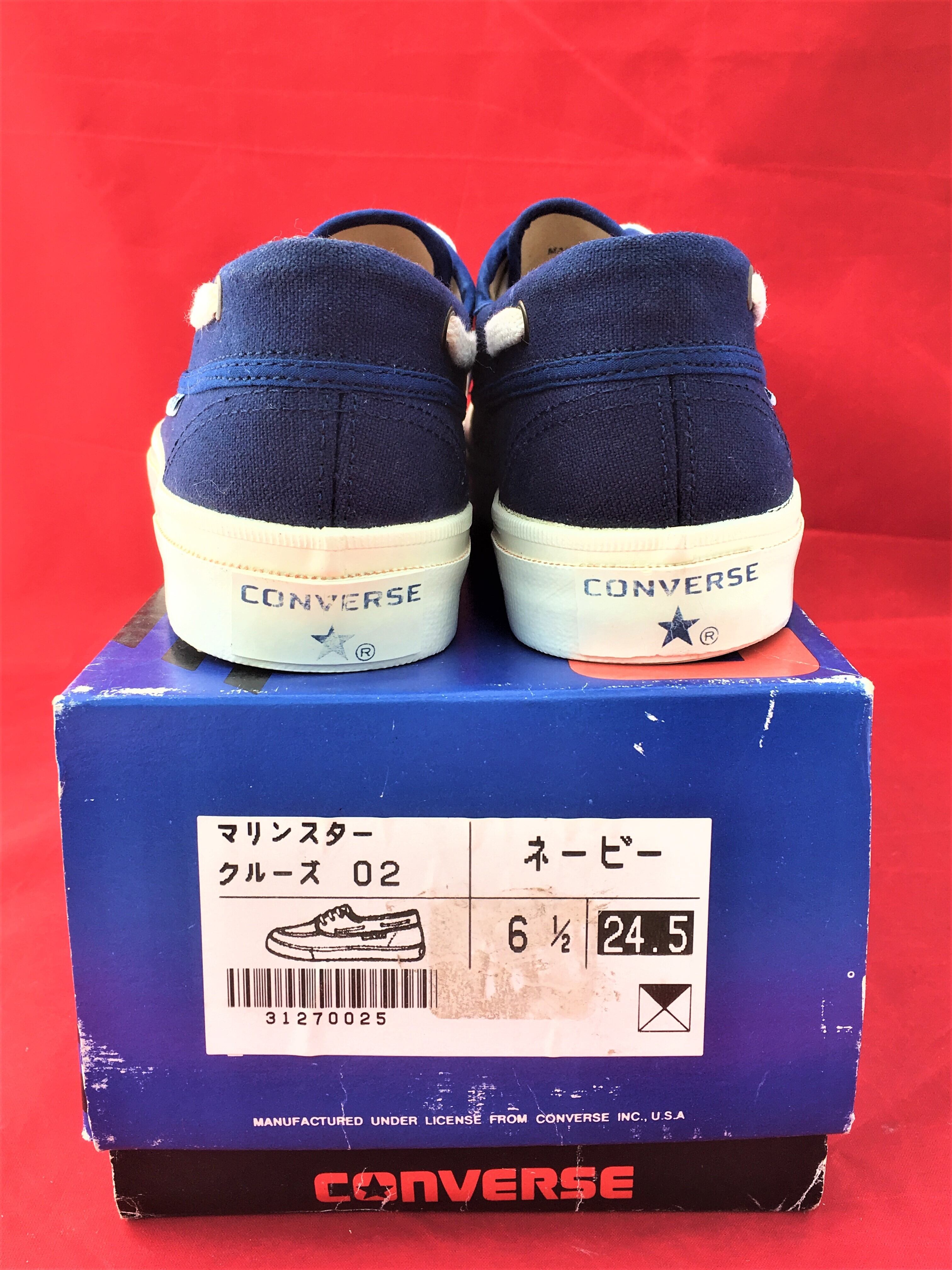 CONVERSE（コンバース） マリンスター クルーズ ネイビー 6.5 24.5cm