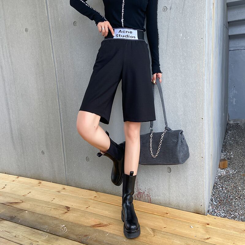 パンツ オータムルーズショーツ カジュアル 大きめサイズ 秋物 ブルマー ラブタオタオダレンハウス10105920627