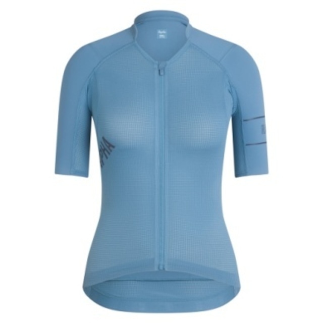 RAPHA WOMEN'S PRO TEAM LIGHTWEIGHT JERSEY DUSTED BLUE/DARK GREY