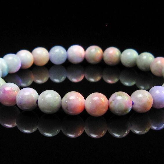 ハックマナイト ブレスレット 7mm 一点物 メール便可 111-49379