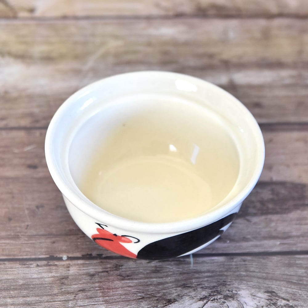 Le CerAmiche RAKU 陶器 蓋付きボウル 卵形の蓋付き陶器ボウル 鉢 Egg