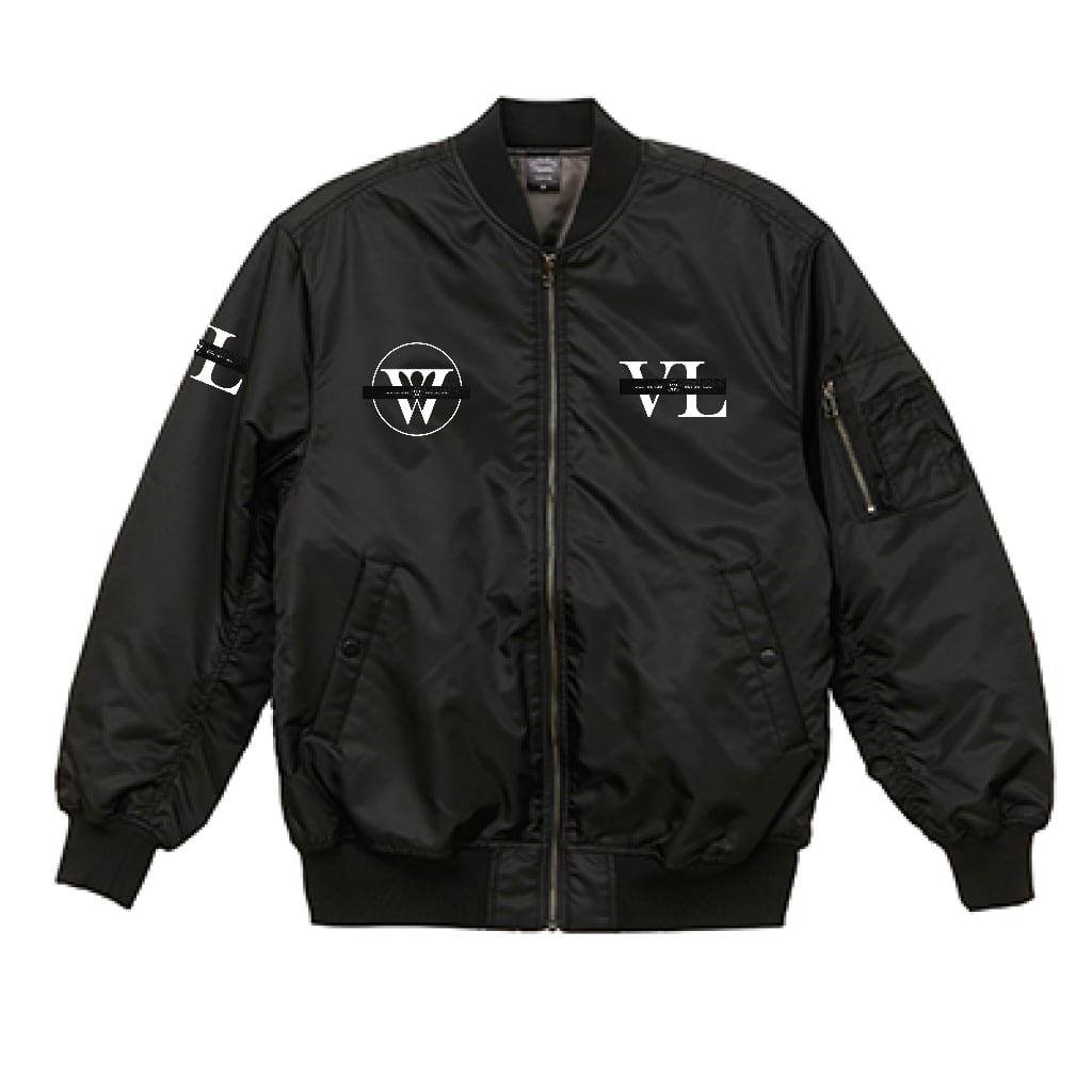 （両面印刷）United Athle タイプ MA-1 ジャケット（中綿入）