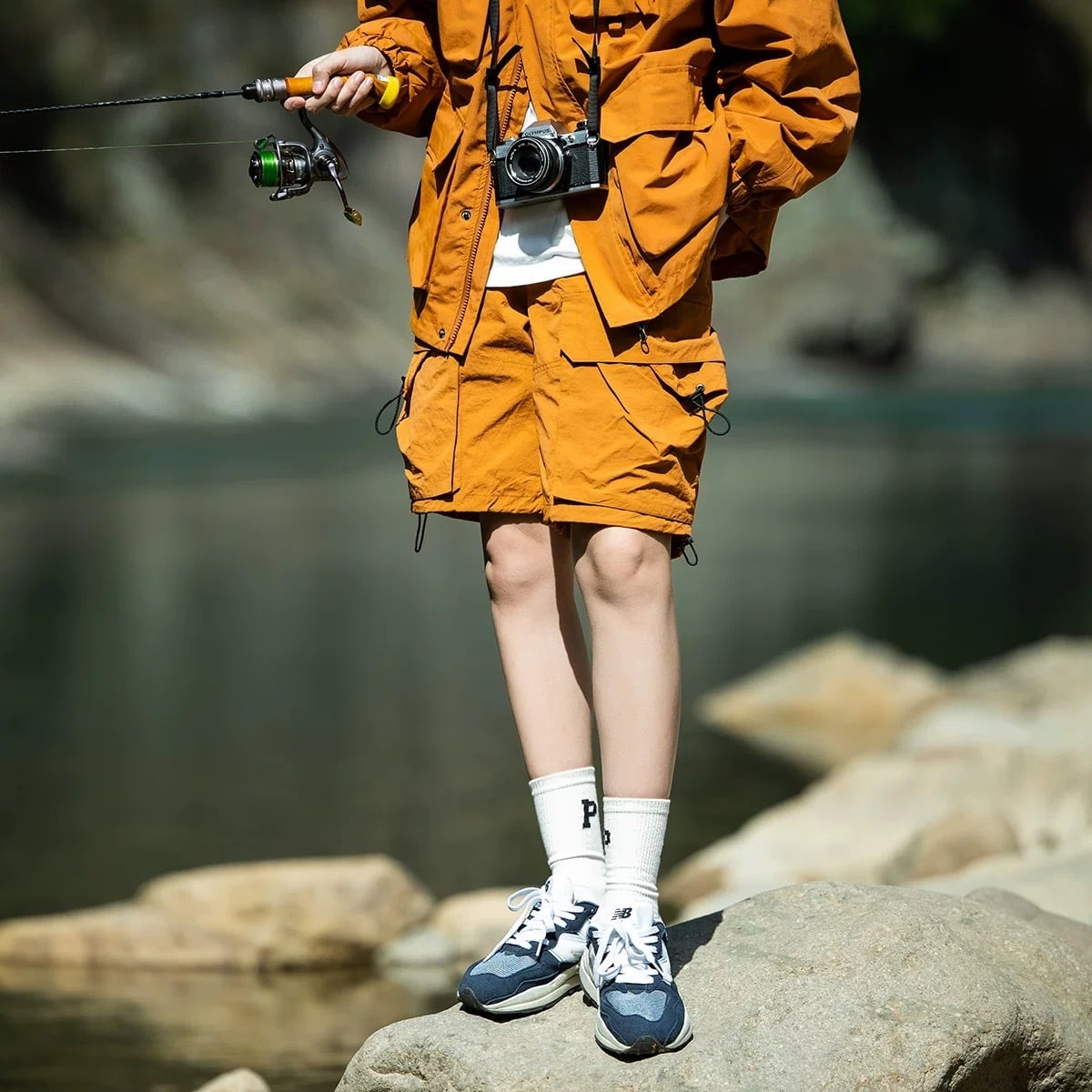 カーゴポケットショートパンツ J0009