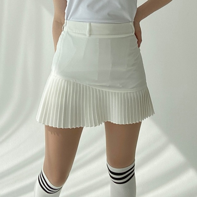 フリルプリーツスカート(3color)