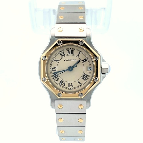 Cartier 《サントスオクタゴン》 クオーツ 1980年代 【1405】