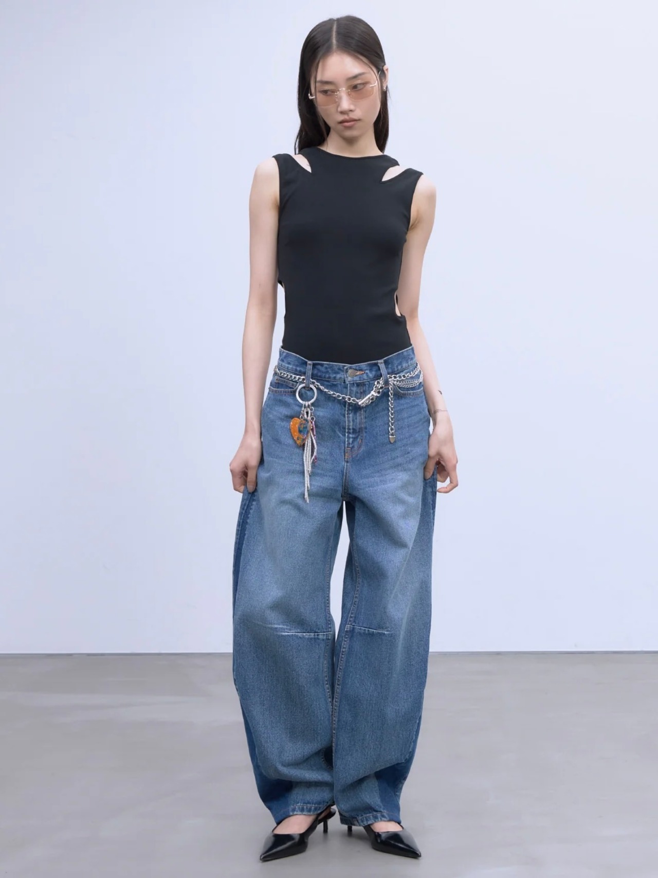 【26SS】THINGS THAT MATTER シングスザットマター / デニム / CURVE SILHOUETTE DENIM - 1