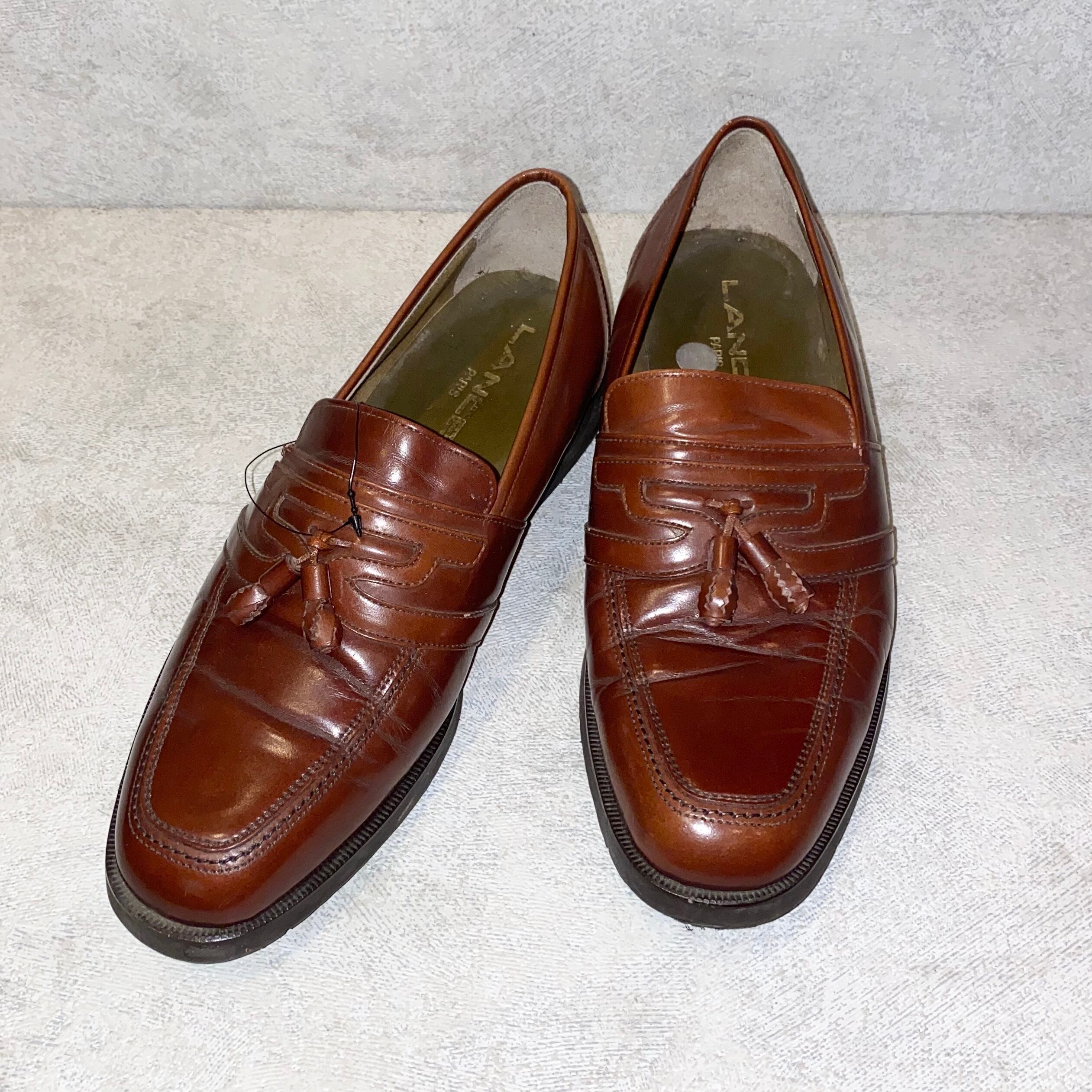 old LANCEL tassel loafers | NOIR ONLINE