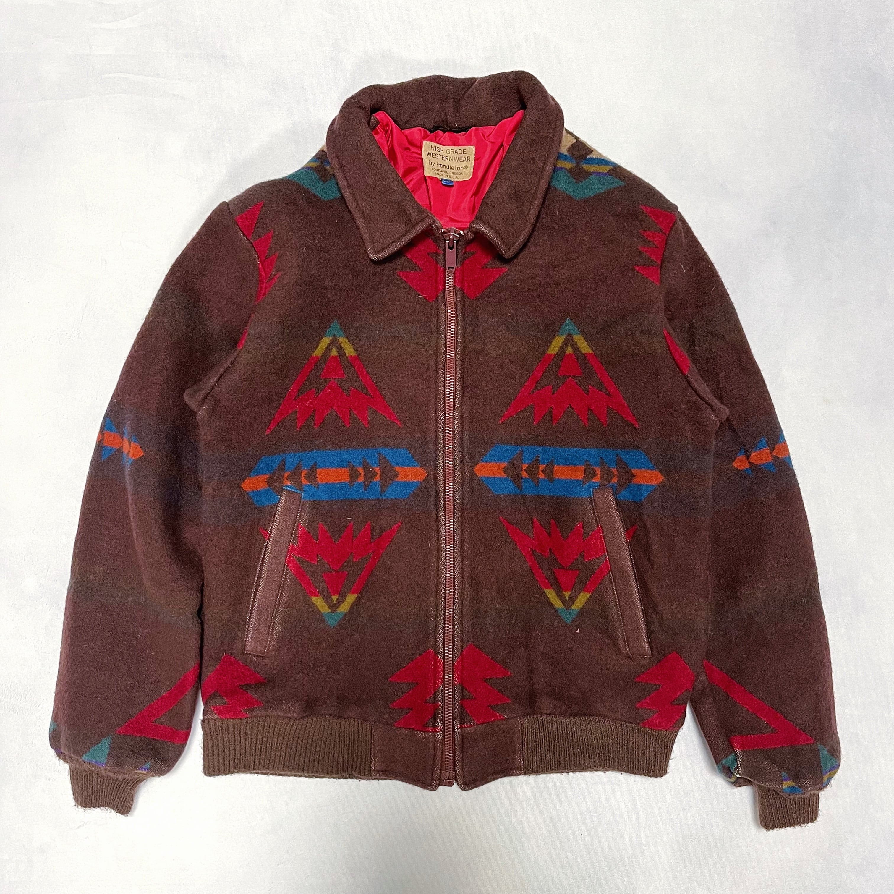 Pendleton® ペンドルトン ウール ジャケット 80s NATIVE柄状態は画像に