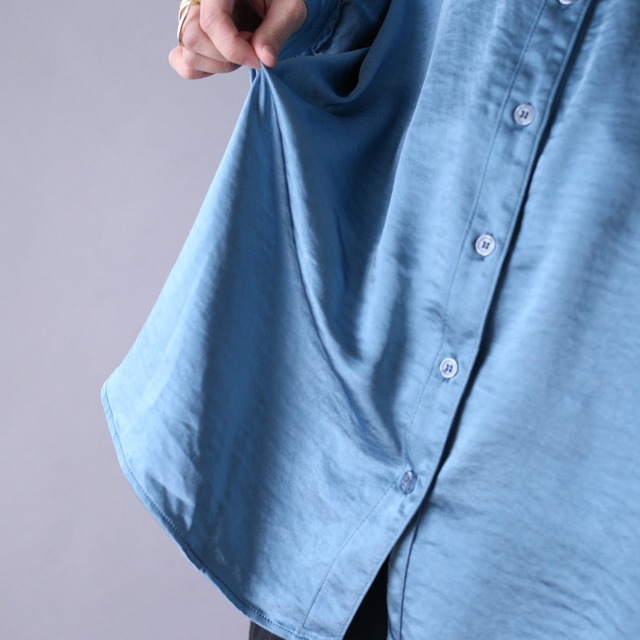 ice blue good coloring over silhouette shirt