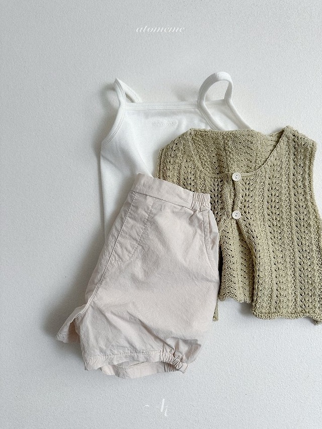 atomeme26su_Coco Knit Vest