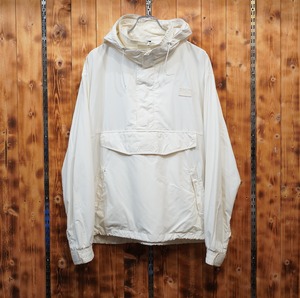 90s Polo Ralph Lauren HI-TECH プルオーバー アノラック ナイロンジャケット M/白 ラルフローレン