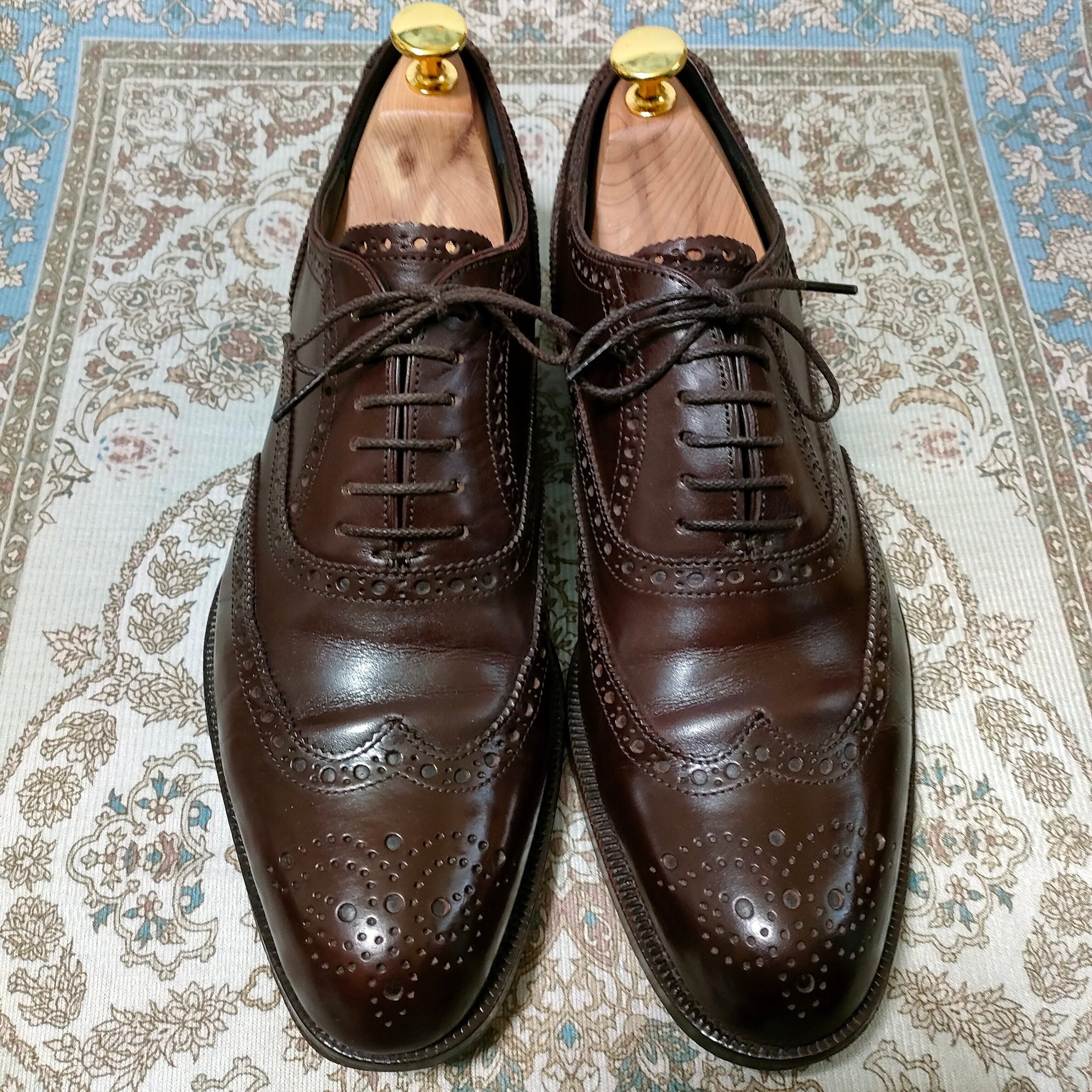 395.CROCKETT&JONES GILBERT ウィングチップ　6.5E