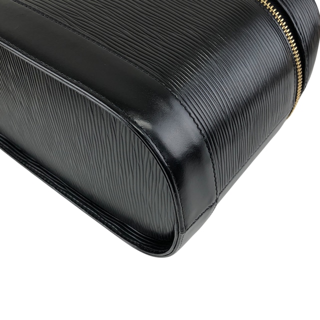 VALENTINO GARAVANI ヴァレンティノ ガラヴァーニ ハンドバッグ ブラック レザー ロゴチャーム vintage ヴィンテージ オールド 58zrvp