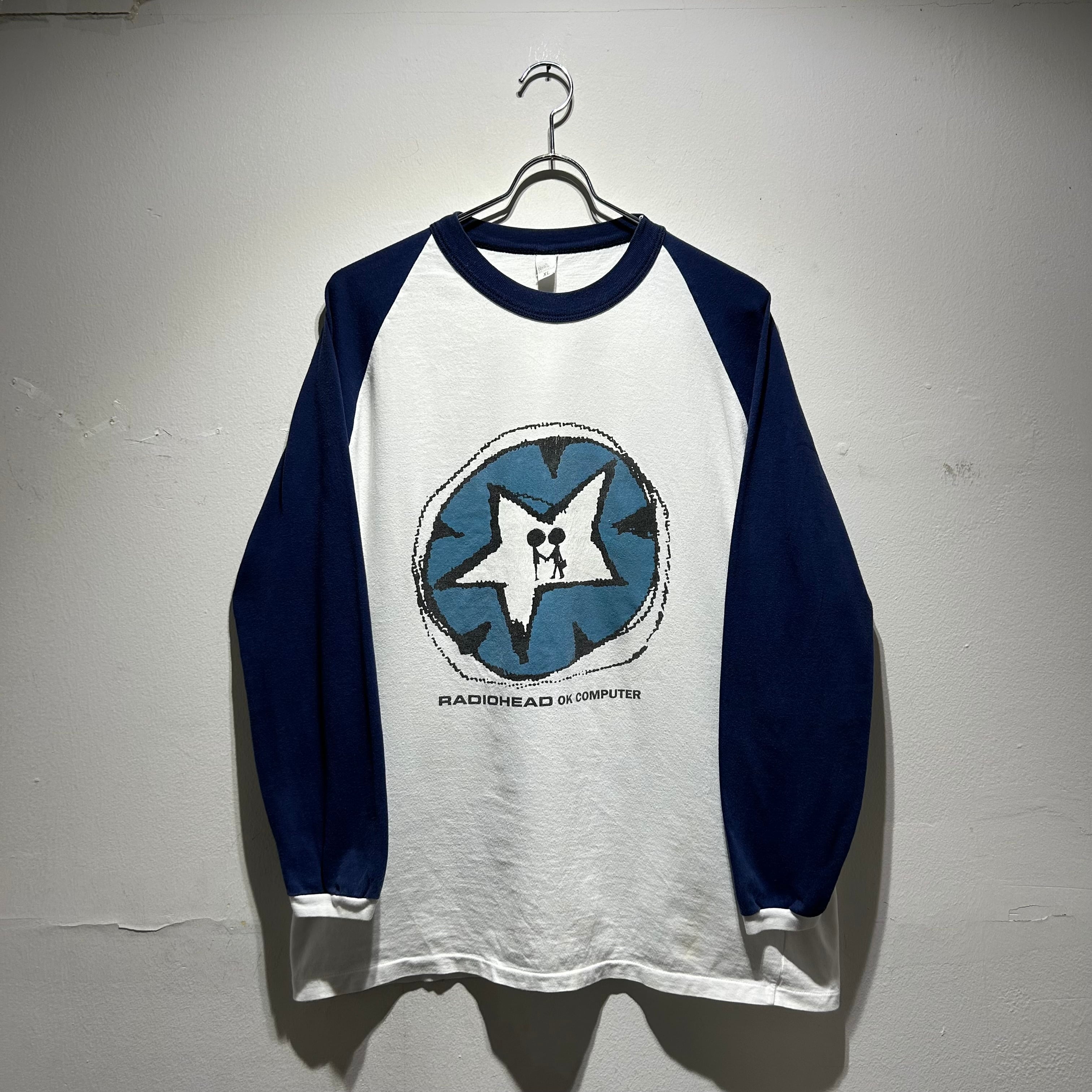 90s RADIOHEAD "OK COMPUTER" L/S ragran sleeve T-shirt【仙台店】