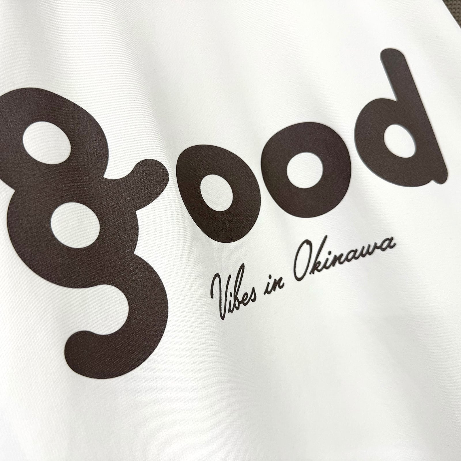 8G SHOOT × 69SLAM MESH SWITCHING MOCK NECK TEE -WHITE/BEIGE- | 8G