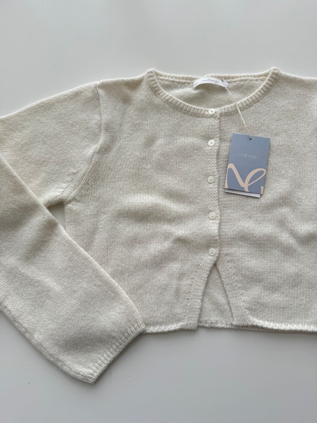 (予約) mellounge  / Baby crop cardigan 3color