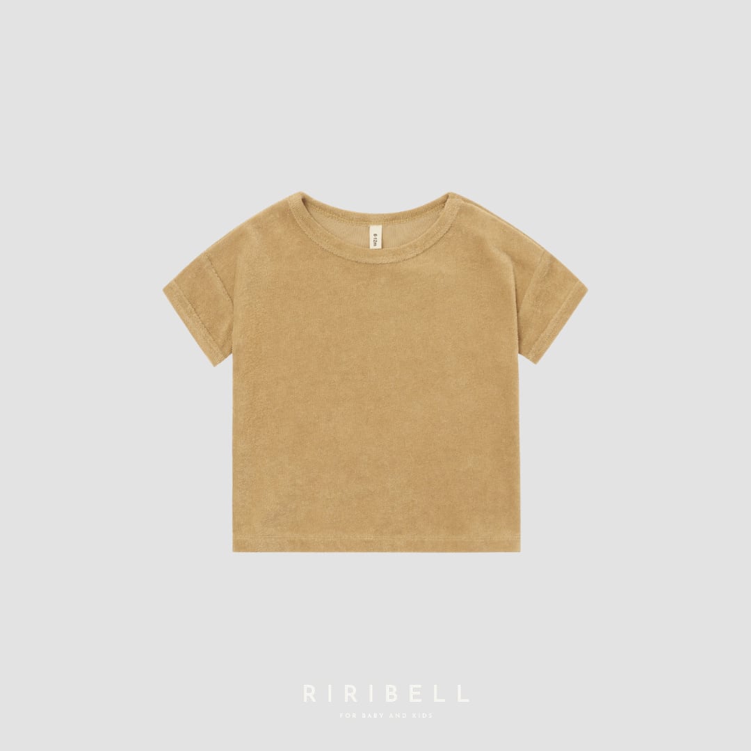 予約/送料無料【organic zoo】Wheat Terry Boxy T-Shirt /4月入荷予定