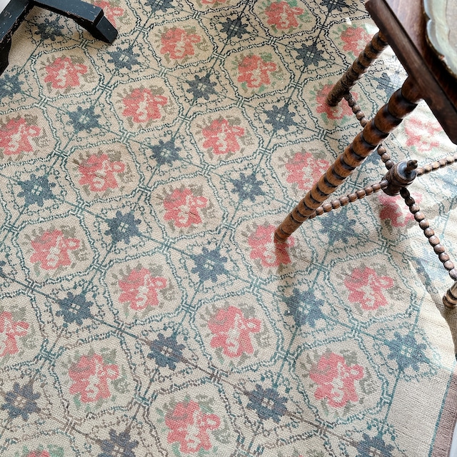 トルコ ヴィンテージラグ TR003 | イスパルタ | 147cm × 243cm