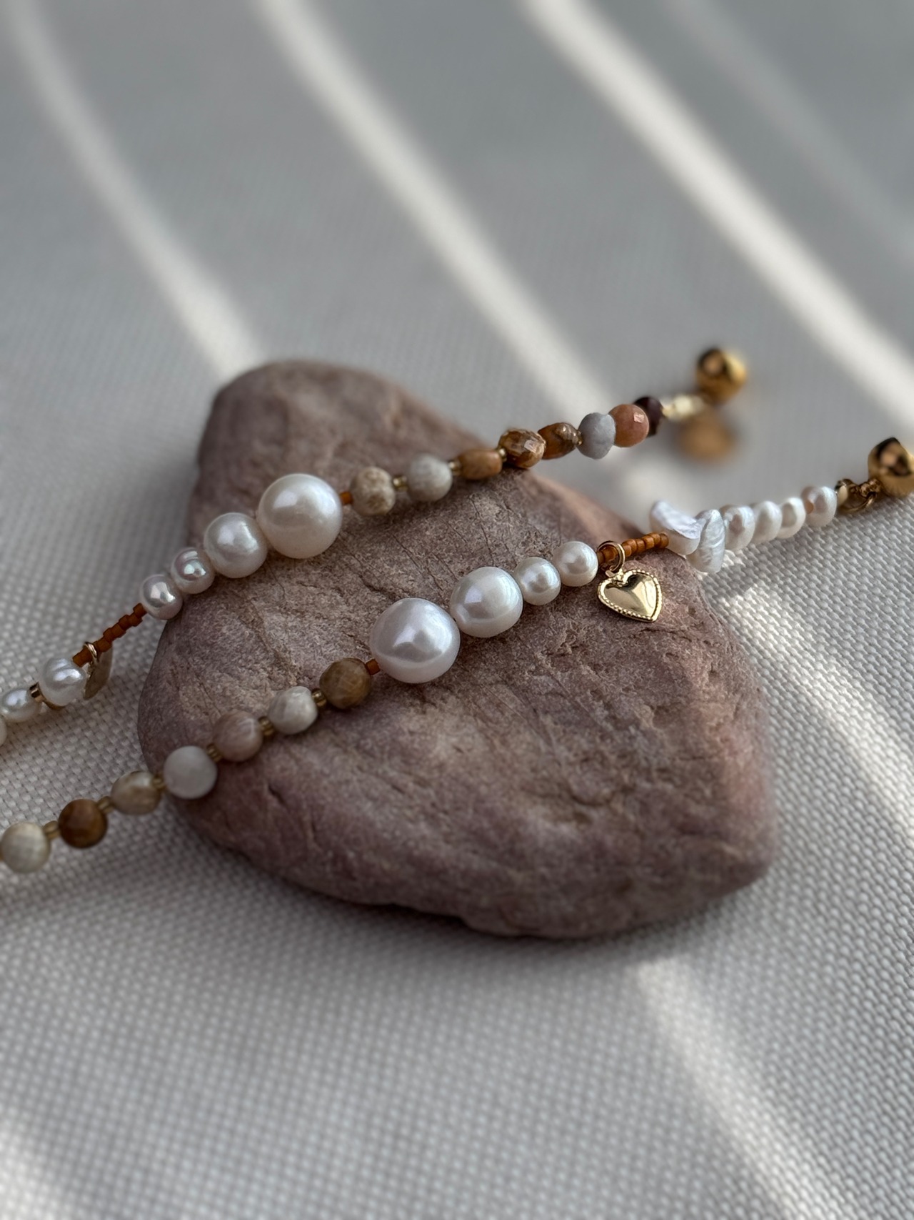 bracelet |  coral×pearl［GB037］