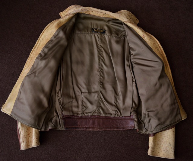 40s A.T.HENDRICKS BUCK SKIN SPORTS JACKET