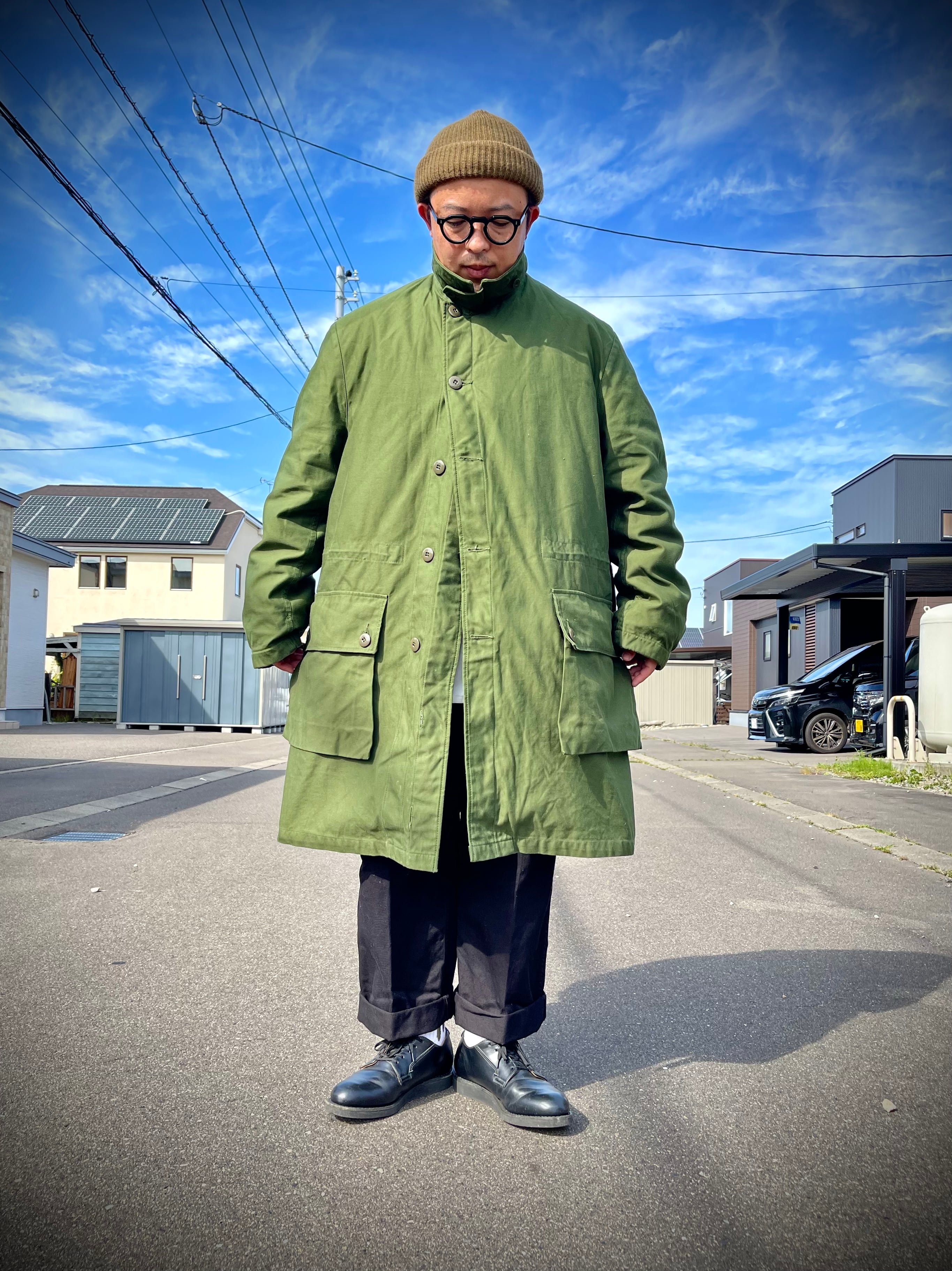 【DEADSTOCK】Swedish Army M-59 Field Coat 