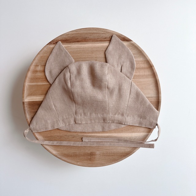 GIRAFFE CAPPUCCINO｜タイプ：Bonnet / ツバ：Straight / 耳：Neutral