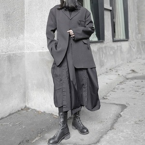 black niche design jacket（ブラックニッチデザインジャケット）-b1324