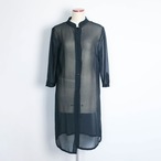 sheer shirt onepiece