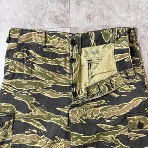 60's Tiger-Stripe Camo Pants US.ARMY US-M 60年代 カーゴパンツ アメリカ軍 コットン ミリタリー ヴィンテージ ビンテージ  TT2026-0021