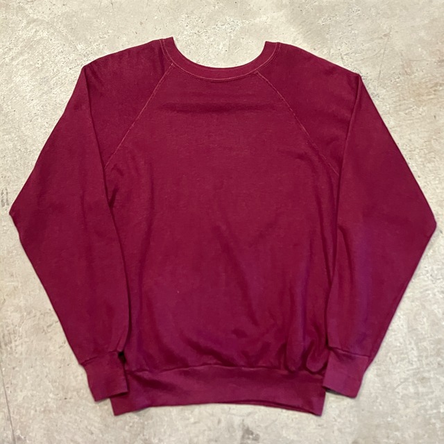1980s SWEAT SHIRT BURGANDY