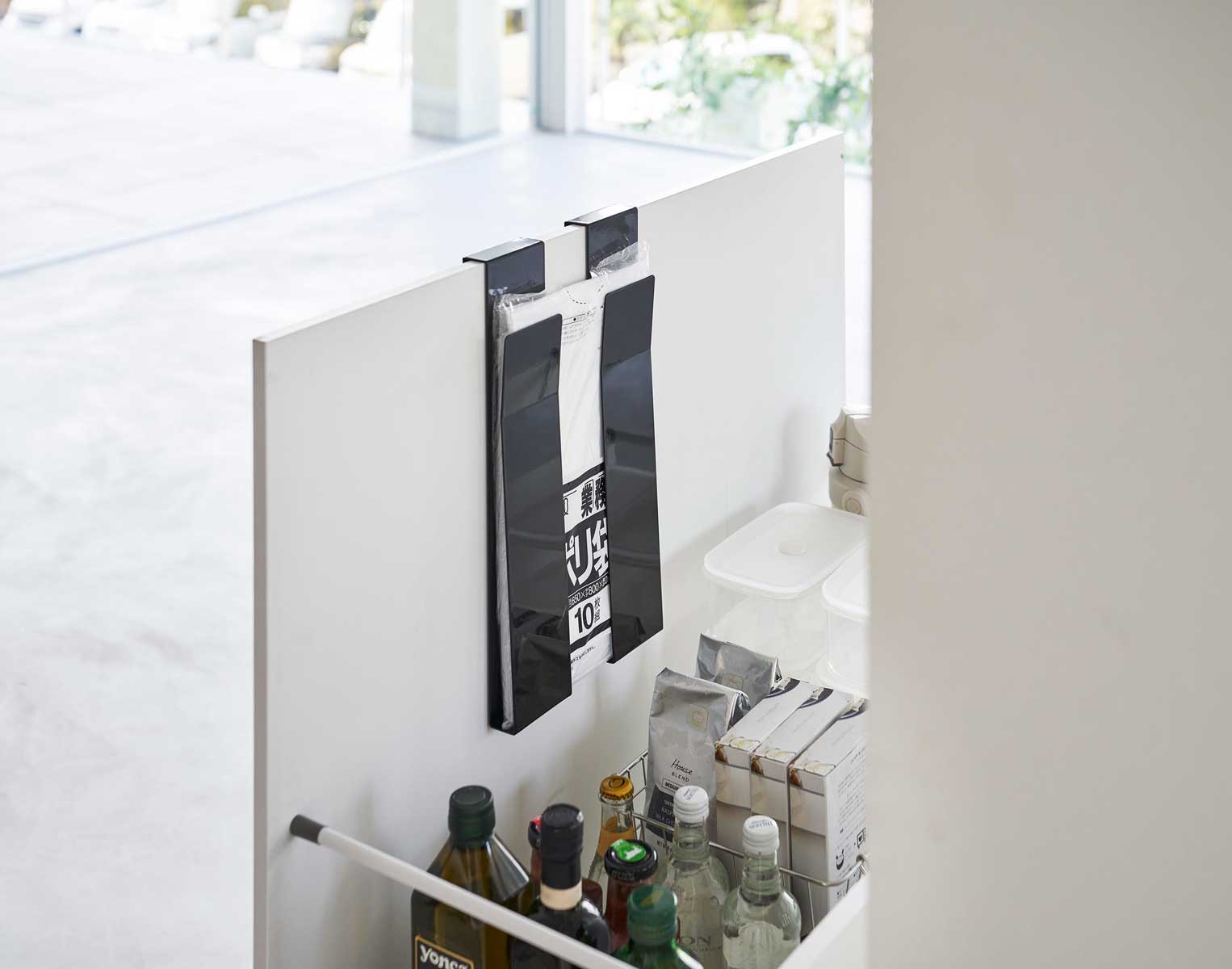 ランチョンマット収納 山崎実業 tower タワー 扉に掛けるランチョン