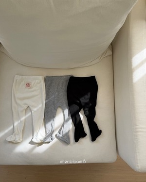 mien bloom B［取寄］rumi 起毛 foot leggings 26winter