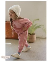 韓国子供服 / 26winter / puella FLO / オリーブパンツ / キッズ / 冬服 *90~140*