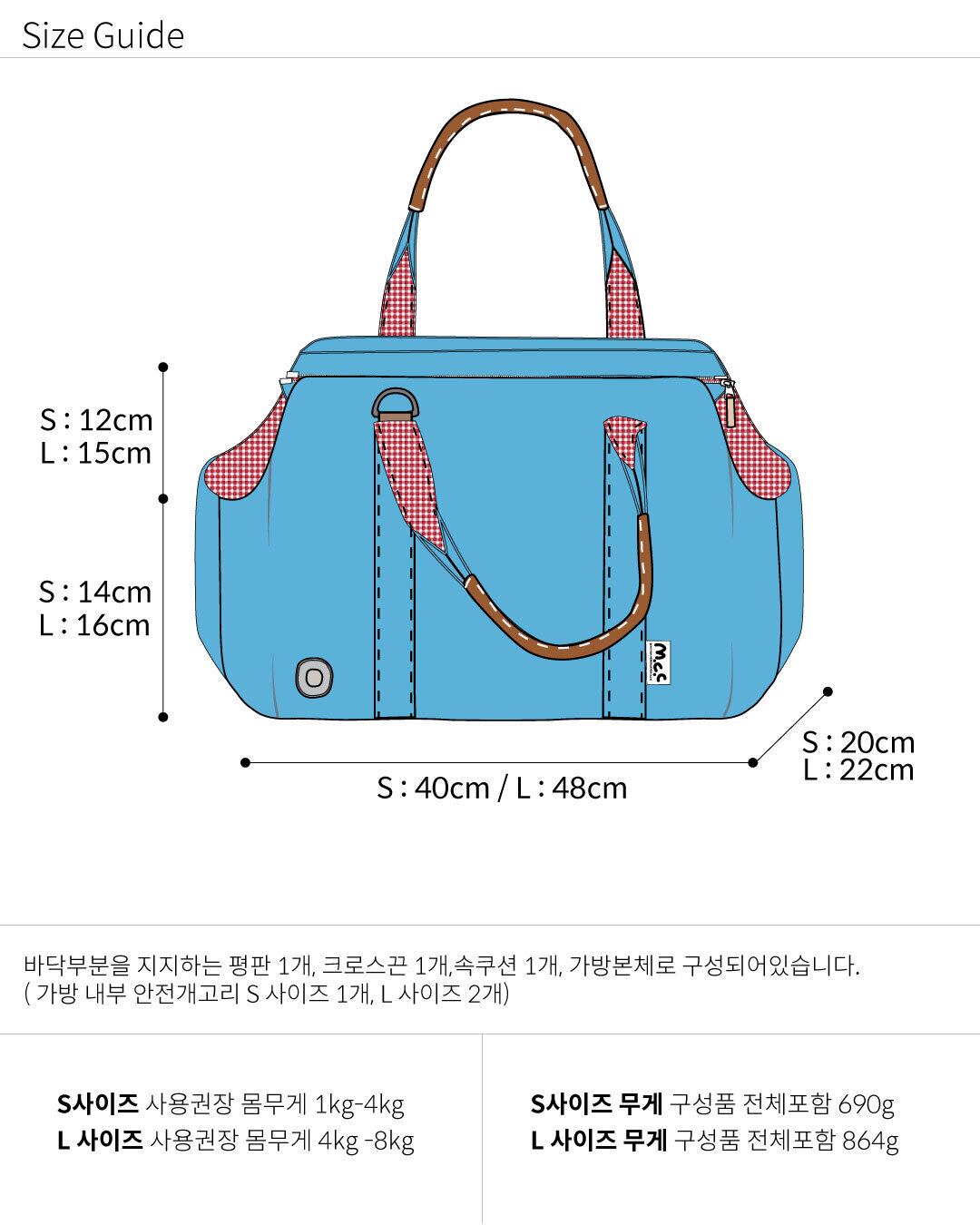 The Honey Bunch Bag Sサイズ（Aqua Blue） / monchouchou | PANNA HOUSE