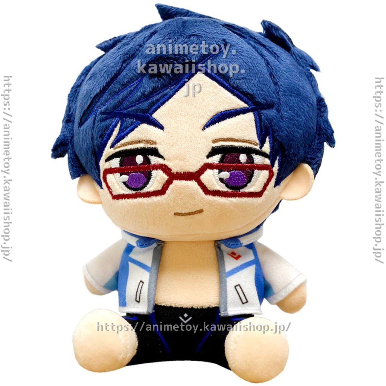 Free! 七瀬 遙 ぬいぐるみ アメぬい おすわり アメリカ限定 海外