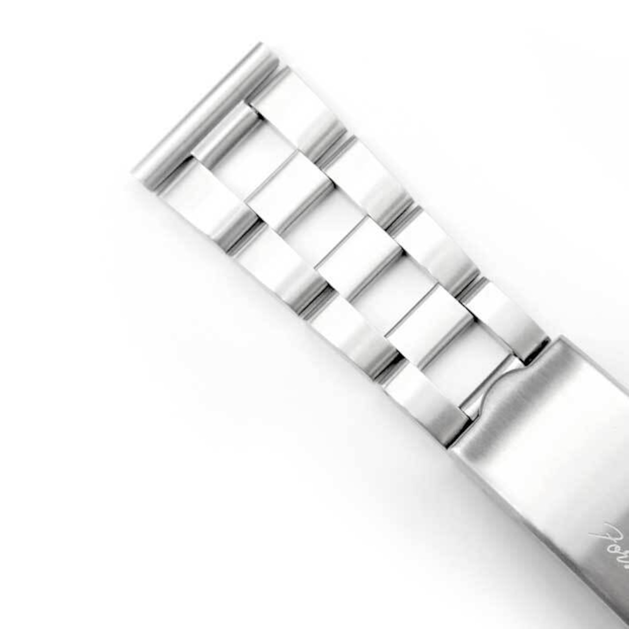 【完全復刻】The Forstner  Ladder - Stainless Steel Watch Bracelet ストレート管 18mm  腕時計ベルト