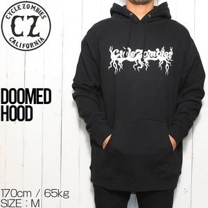 プルオーバーパーカー フーディ Cycle Zombies サイクルゾンビーズ  DOOMED HOOD CZ-MHPS025L