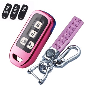【在庫処分】キーケース NBOX用 スマートキーケース キーカバー N-BOX専用設計 キーホルダーN-BOX NBOX N-ONE N-WGN N-ワゴン NBOXカスタム N-VAN JF1 JF2 JF3 JF4 適用