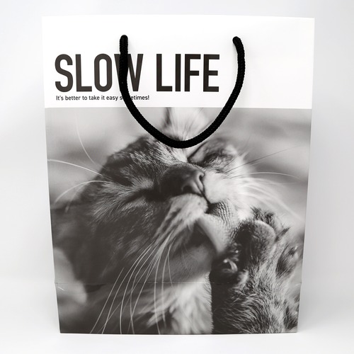 猫紙袋(フィルムコレクションキャット)SLOW LIFE