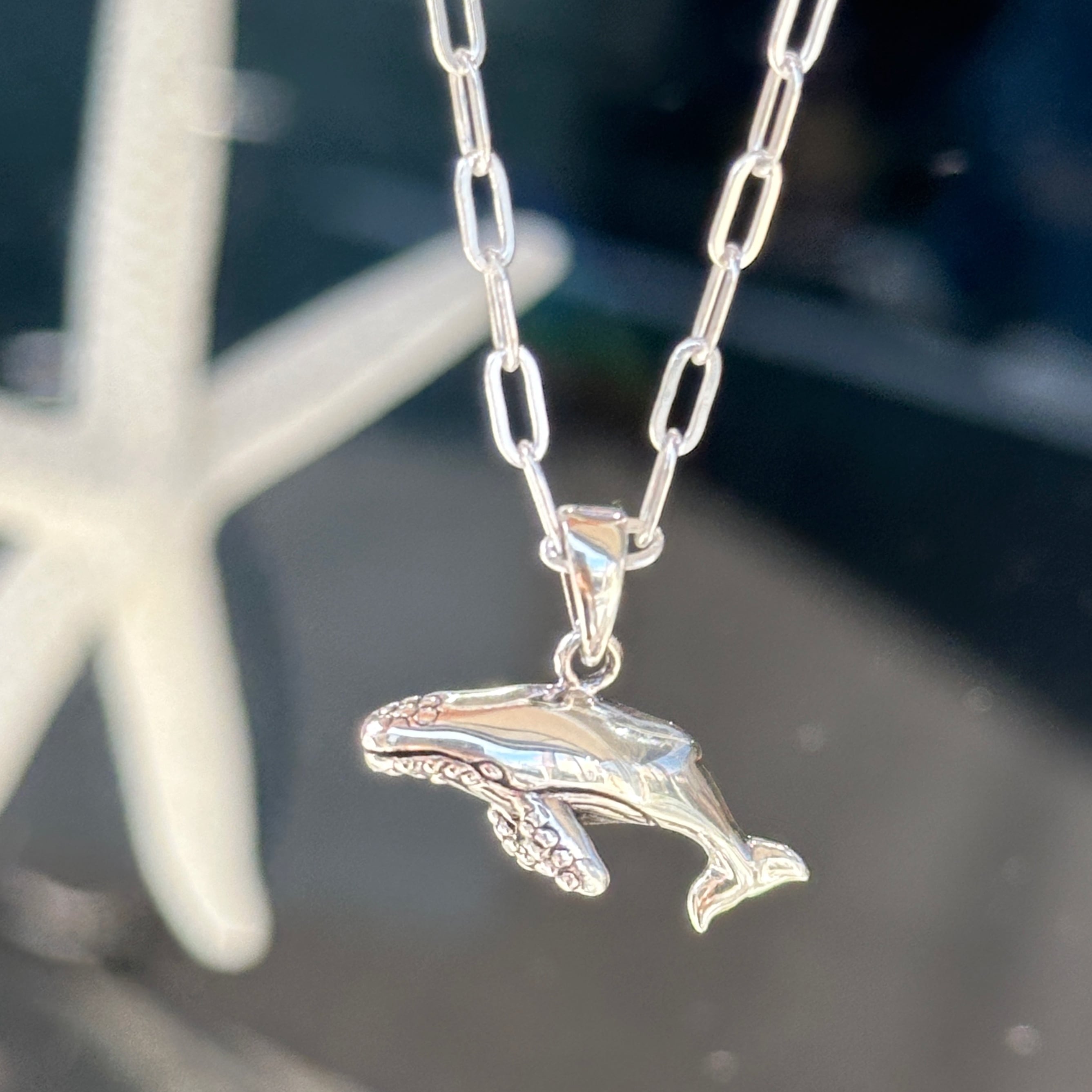ザトウクジラ ホエール ペンダント （チェーン オプション） 鯨 クジラ