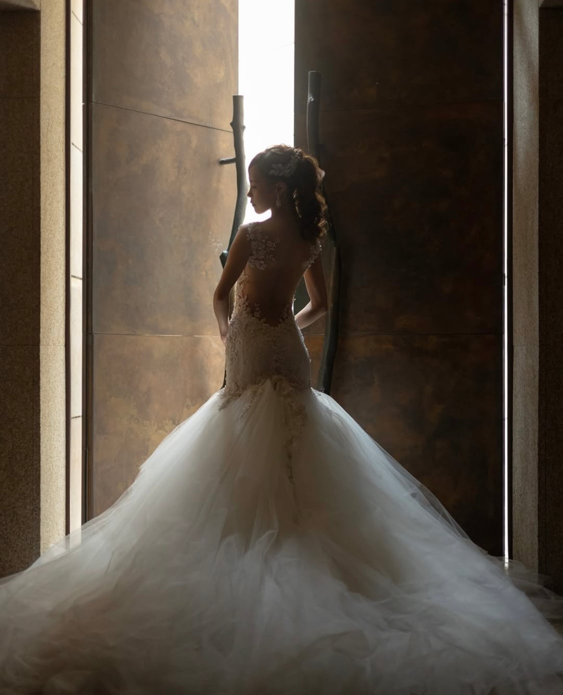 ステラブライダル Stella Bridal ウェディングヘッドジュエリー 受注生産品/TVドラマ使用】スワロフスキー&キュービック