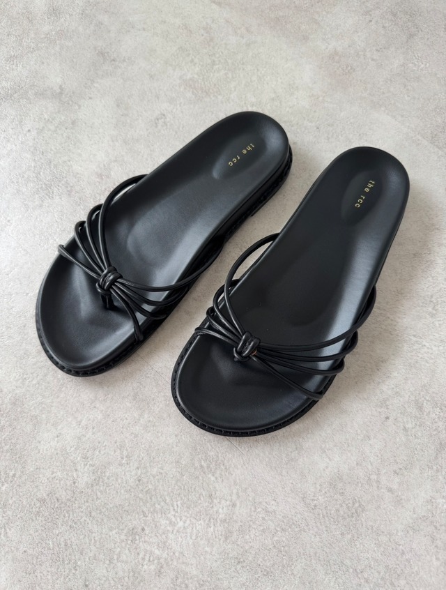 (即納) Fil. / Malang mold twist string sandal