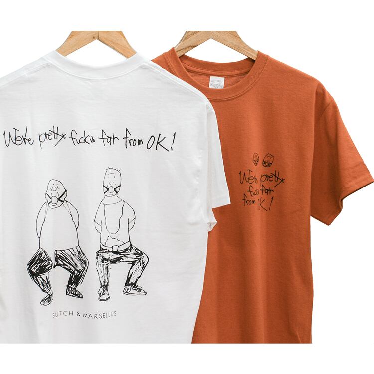 パルプフィクション 「BUTCH & MARSELLUS」「PRETTY FUC●KIN FAR FLOM OK」 PULP FICTION 映画　 Tシャツ sstee-pf-pfff | oguoy/Destroy it Create it Share it powered by BASE