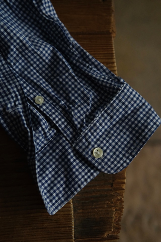 Utah/"RALPH LAUREN" B.D check shirt/Blue×White