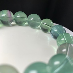 b183大玉フローライトブレスレット