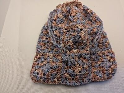 ハンドメイド雑貨 レース編み巾着袋 ki.no.24 | レース編み小物silky